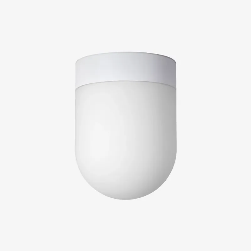 Lucis Retro, stropní svítidlo v kombinaci bílého skla a bílé montury, 4,9W LED 3000K, prům. 14cm Koupit Online