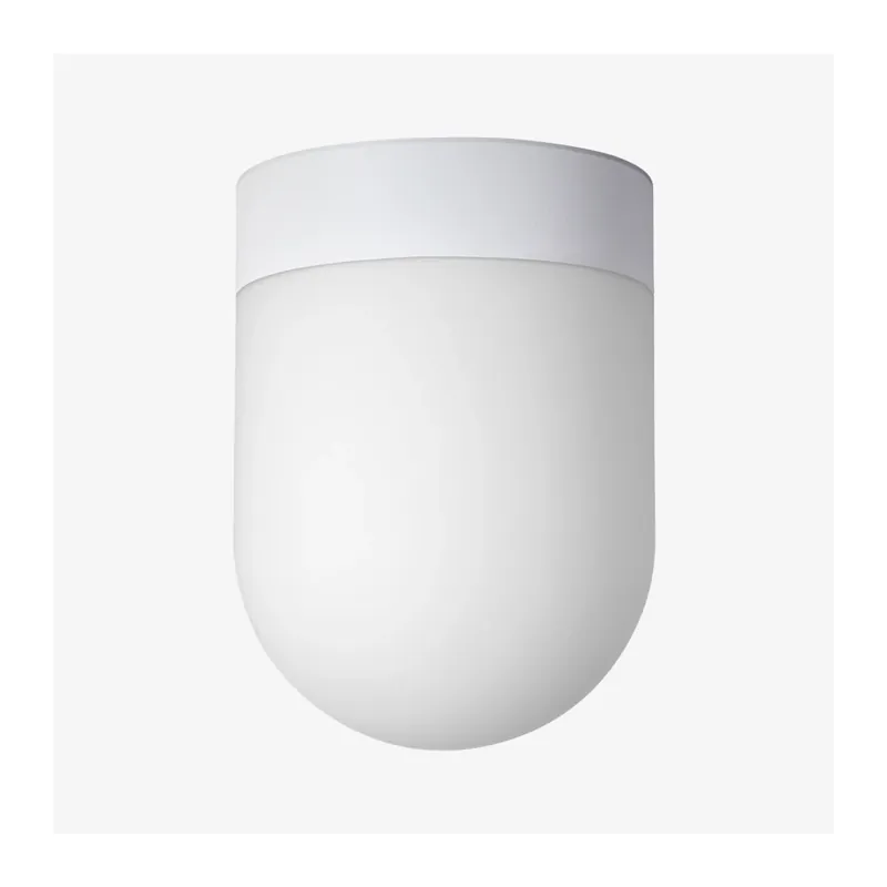 Lucis Retro, stropní svítidlo v kombinaci bílého skla a bílé montury, 7,9W LED 3000K, prům. 19cm Ověřený