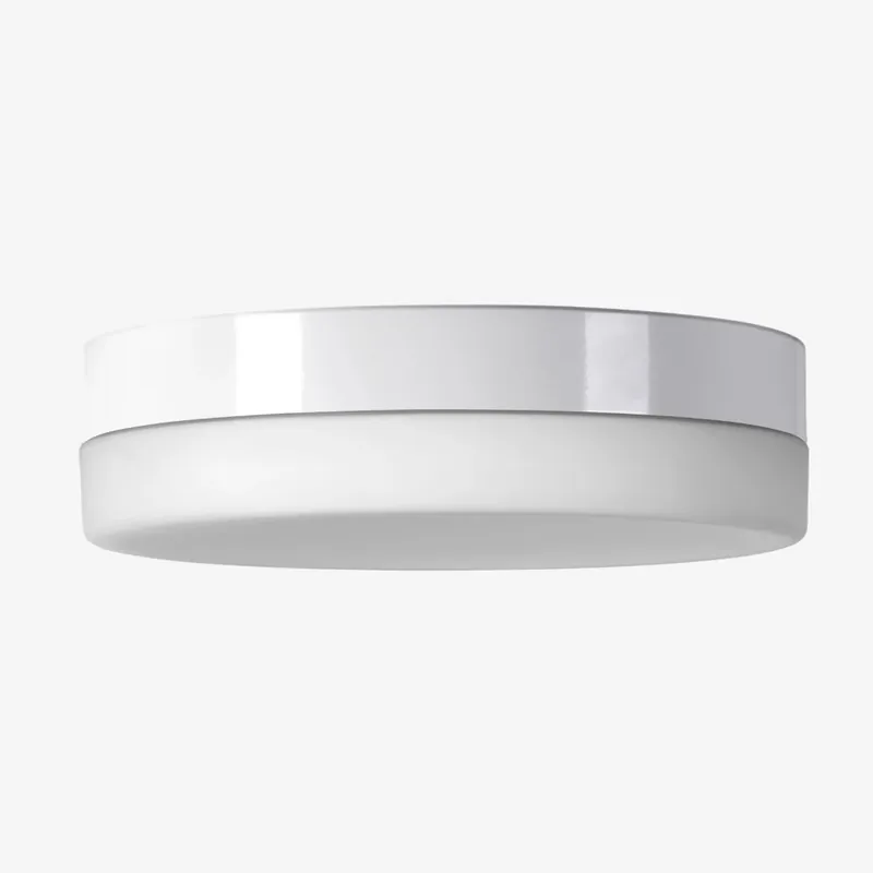 Lucis Nomia, stropní svítidlo v kombinaci bílého skla a bílého límce, 32W LED 3000K, prům.34cm Originální