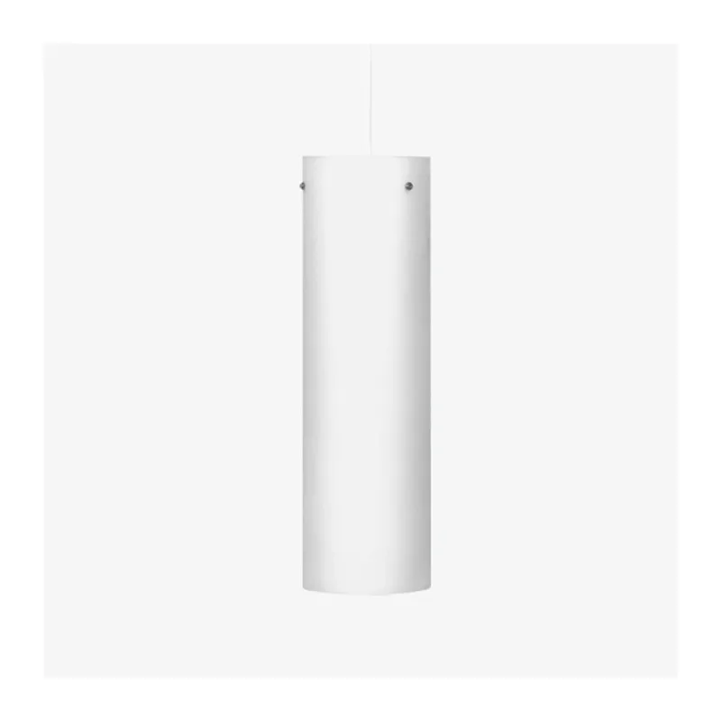 Značkový Lucis Maia, závěsné svítidlo, 1×150W E27 bílá, průměr 15cm