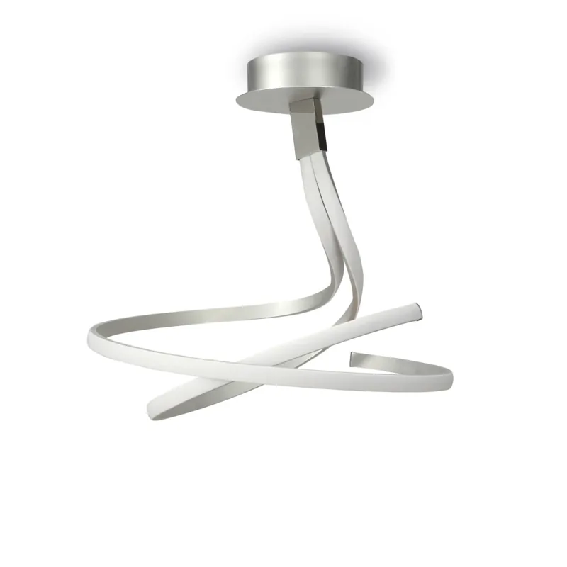 Nová Kolekce Mantra 4998, moderní svítidlo, 50W LED 3000K stmívatelné, stříbrná/chrom, prům. 52cm, výška 64cm