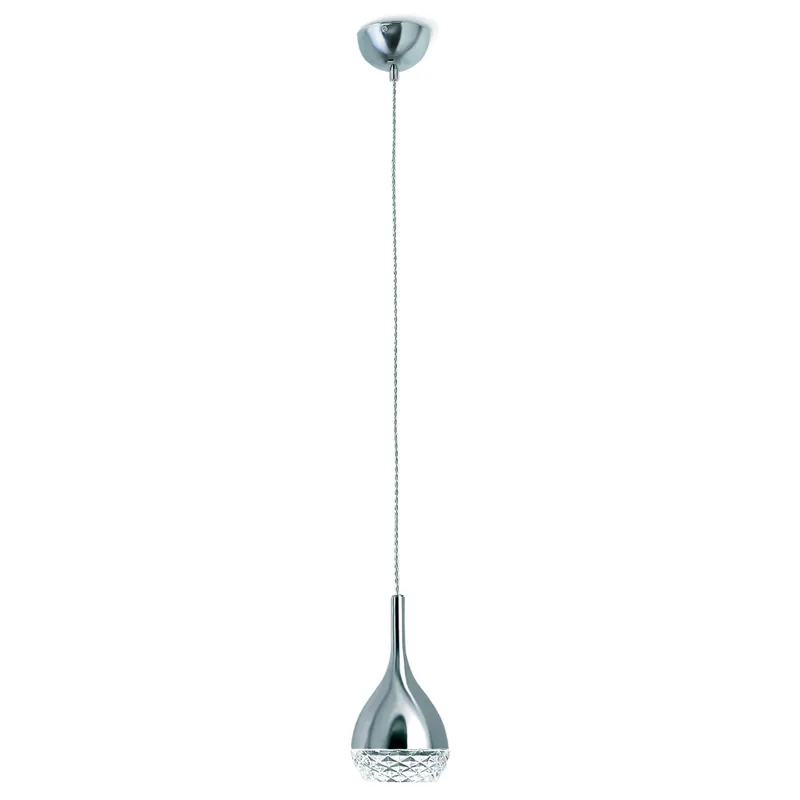 Mantra 5160 Khalifa, závěsné svítidlo, 1x8W GU10, chrom, prům. 12,8cm Zlevněný