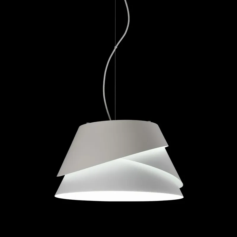 Sleva Mantra Alborán, bílé závěsné svítidlo, 3x40W E27, prům. 52cm