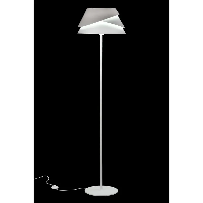 Levný Mantra Alborán, bílá stojací lampa, 1x40W E27, výška 141cm