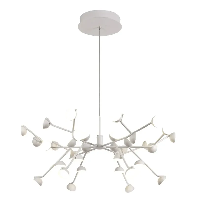 Bezpečná Platba Mantra Adn, závěsné svítidlo, 100W 3000K, bílá, prům. 74cm