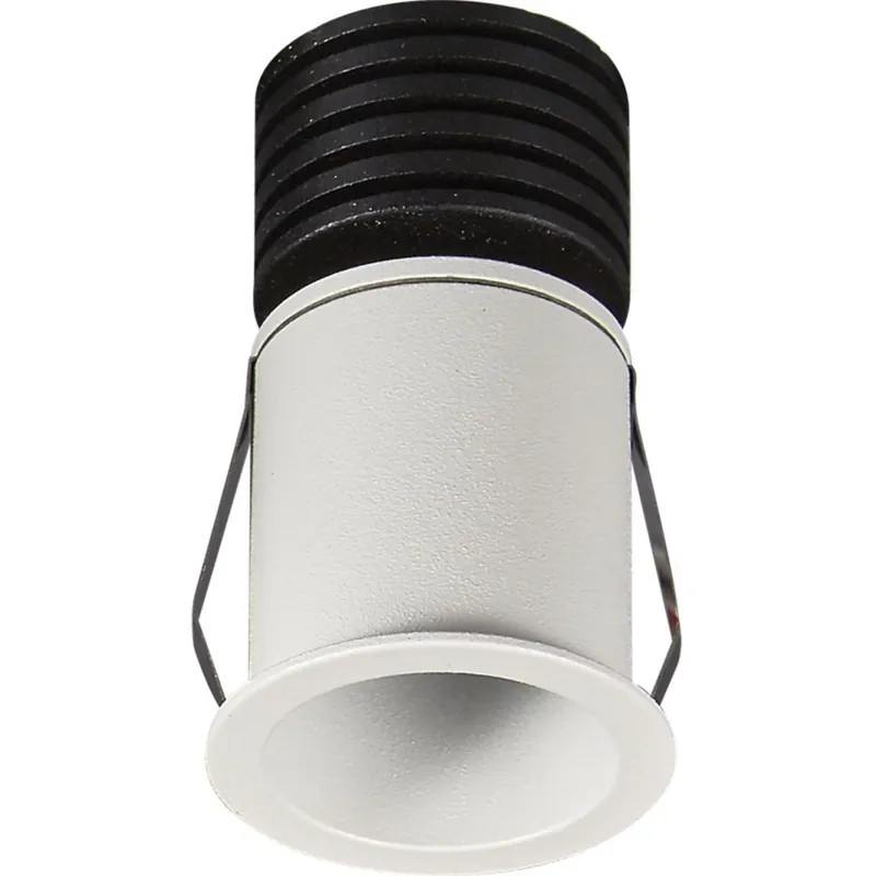 Výprodej Mantra Guincho, bílá zápustná bodovka 3W LED 3000K, prům. 4,1cm, IP54