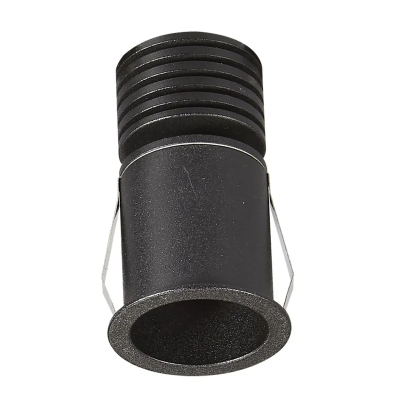 Mantra Guincho, černá zápustná bodovka 3W LED 3000K, prům. 4,1cm, IP54 Nejlepší Volba