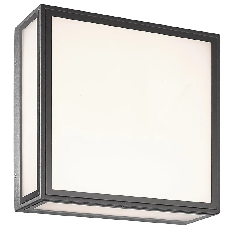Mantra Bachelor, stropní venkovní svítidlo, 14W LED 3000K, šedá, 22x22cm, IP65 Koupit Online