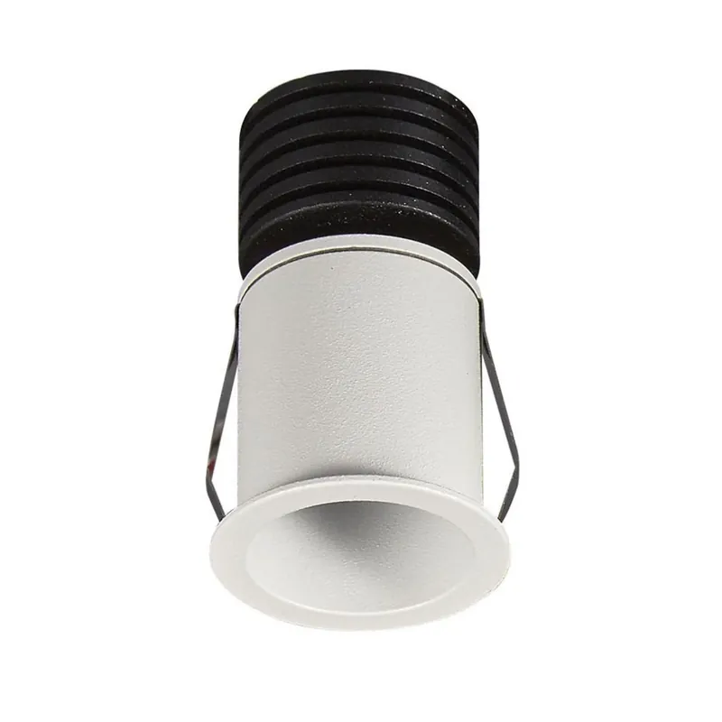 Mantra Guincho, bílá zápustná bodovka 3W LED 2700K, prům. 4,1cm, IP54 Akční Nabídka