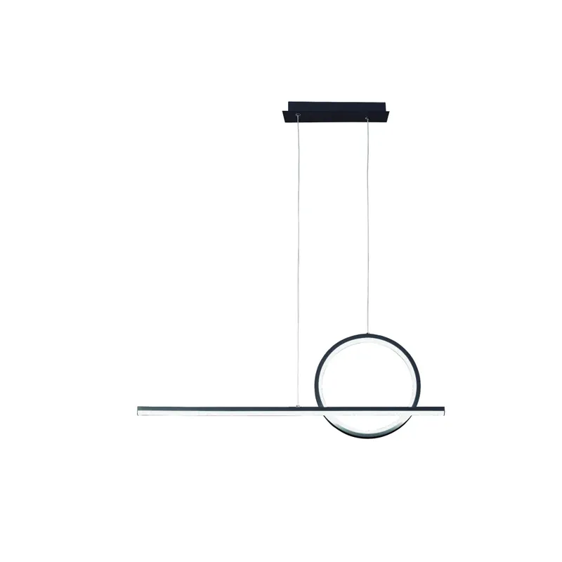 Mantra Kitesurf, závěsné moderní černé svítidlo, 30W LED 3000K, délka 80cm Vysoce Kvalitní