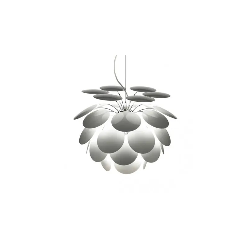 Marset Discocó 88, španělské závěsné svítidlo, 3x14W LED E27, bílá, průměr 88cm Ihned K Objednání