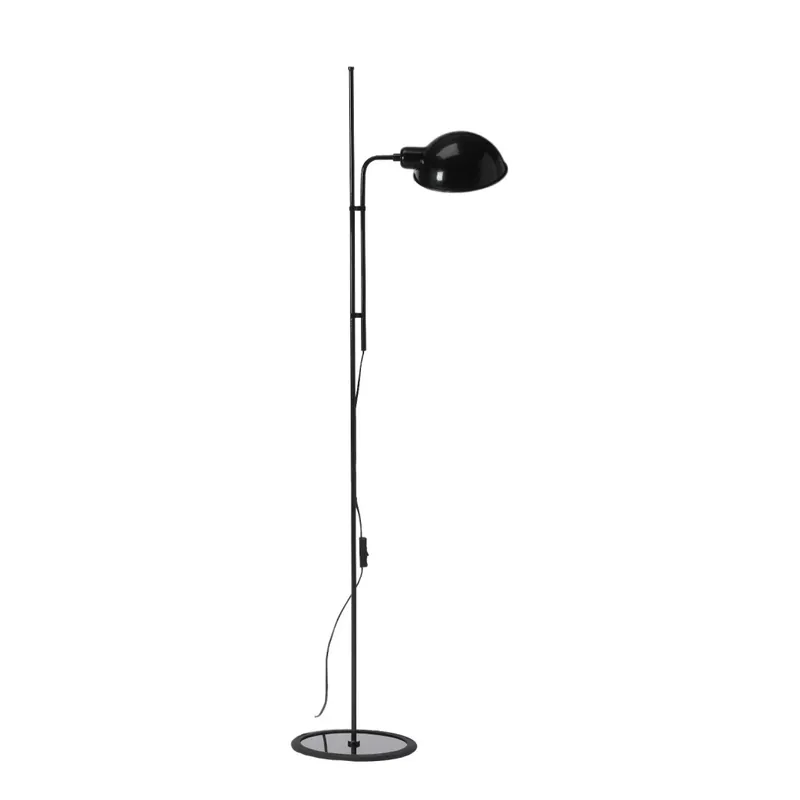 Marset Funiculí, stojací lampa nadčasového designu, 1xE27, černá RAL 9005, 135cm Přímo Od Výrobce