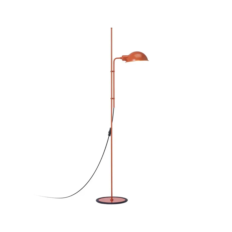 Cenová Bomba Marset Funiculí, stojací lampa nadčasového designu, 1xE27, terracota RAL 0504050, 135cm