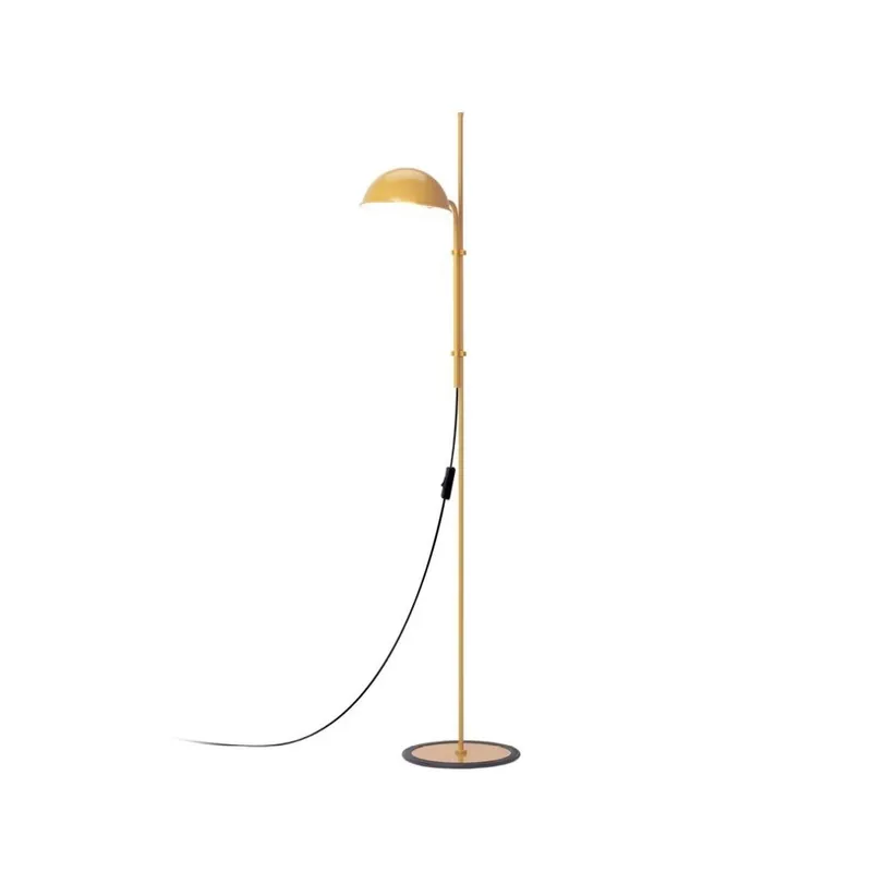 Autentický Marset Funiculí, stojací lampa nadčasového designu, 1xE27, žlutá RAL 0756070, 135cm