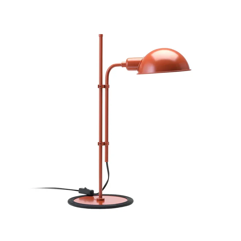 Marset Funiculí S, stolní lampa nadčasového designu, 1xE14, terracota RAL 0504050, 50,3cm Sezónní Sleva