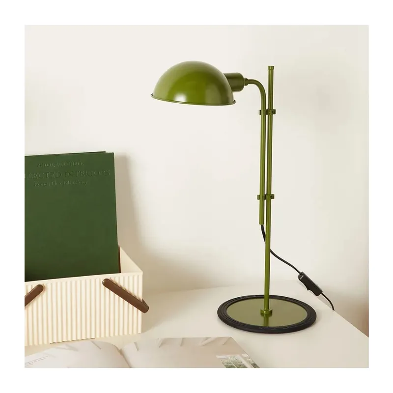 Marset Funiculí S, stolní lampa nadčasového designu, 1xE14, tmavě zelená RAL 1104030, 50,3cm Nejprodávanější