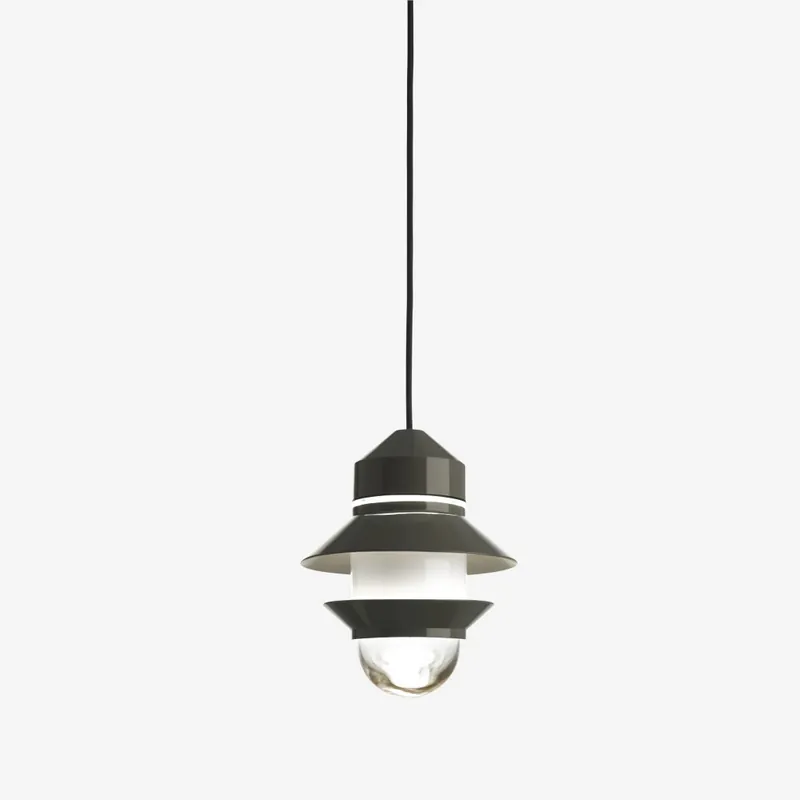 Odeslání Ihned Marset Santorini, šedé závěsné svítidlo, 1x8W E27, výška 25,8m, IP67