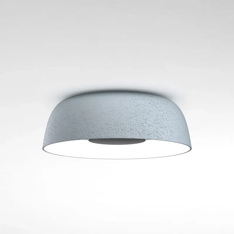 Marset Djembé C 65.23, modré stropní svítidlo, 28,5W LED 2700K stmívatené, prům. 63cm Akční Nabídka
