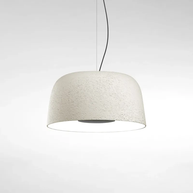 Výhodná Nabídka Marset Djembé 65.35, bílé závěsné svítidlo, 28,5W LED 2700K stmívatené, prům. 64,6cm