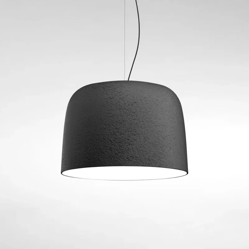 Ověřený Marset Djembé 65.45, šedé závěsné svítidlo, 28,5W LED 2700K stmívatené, prům. 65cm