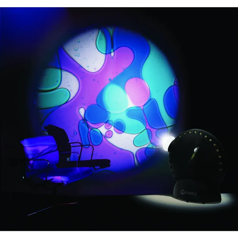 Finální Výprodej Mathmos Space projektor, oil disk fialová-modrá