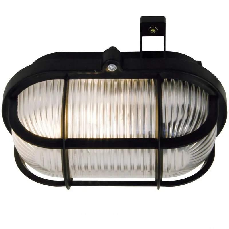 Nordlux Skotlampe, venkovní nástěnné svítidlo, 1xE27 max 60W, plast, černá, IP44, průměr 18cm Rychlé Dodání