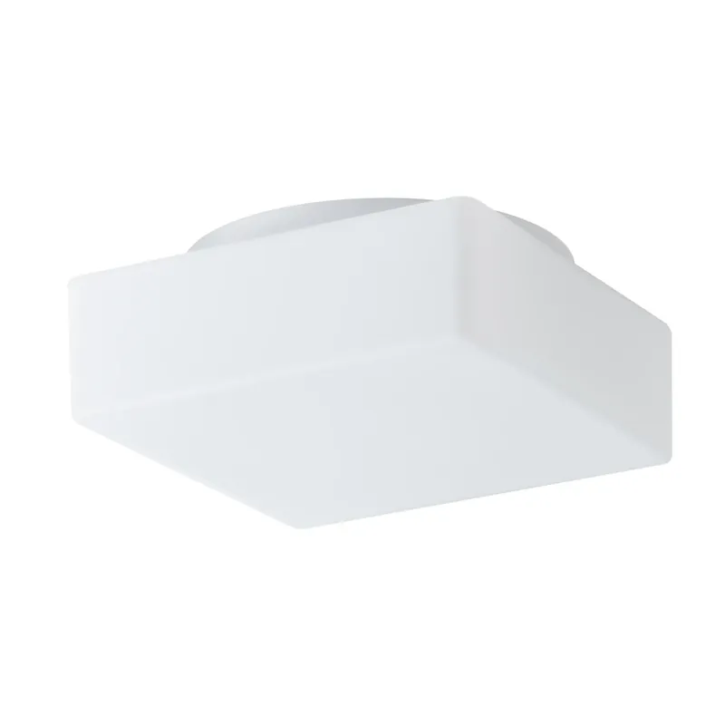 Osmont Lina 2, stropní/nástěnné svítidlo, 1x100W E27, opálové sklo, 26x26cm Cenový Hit