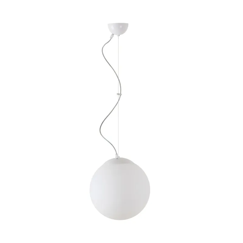 Osmont Adria L2-B, závěsné svítidlo, 1x100W, opálové sklo, bílá montura, prům.30cm Nejlepší Volba