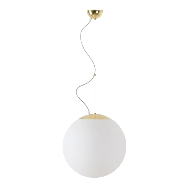 Osmont Adria L3-MS, závěsné svítidlo, 1x150W, opálové sklo, mosazná montura, prům.40cm Kup Teď