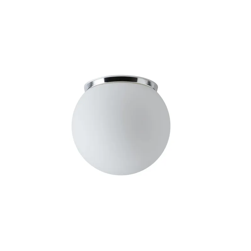 Zlevněný Osmont Styx 1, kulaté svítidlo z triplexového skla s chromovou základnou, 1x25W E27, prům. 20cm, IP65