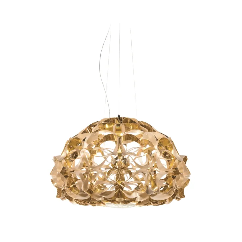 Slamp Quantica 75, designové svítidlo s červeným kabelem, 4x12W E27, prům. 74cm Odeslání Ihned