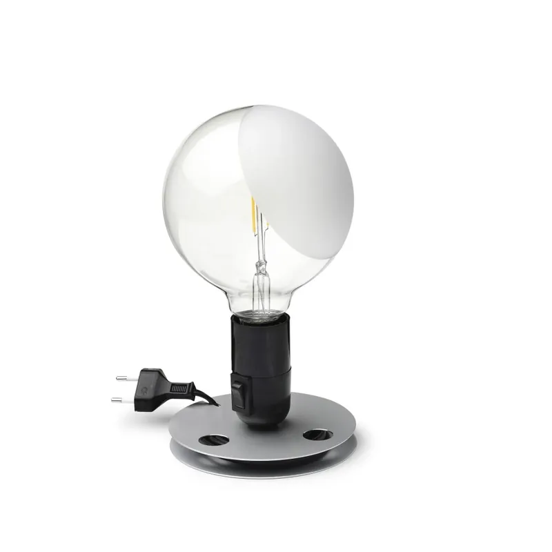 Cenově Výhodný Flos Lampadina, černá stolní lampička, 1x5W LED E27, výška 24cm