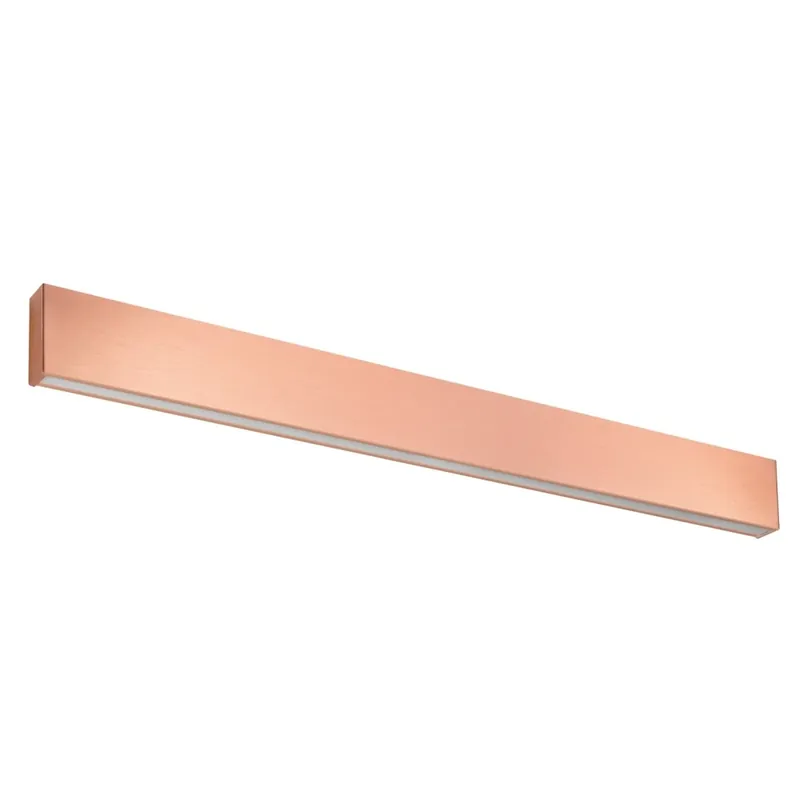 Linea Light Box_W1, měděné nástěnné svítidlo, 41W LED 2700K, délka 91,9cm Levný