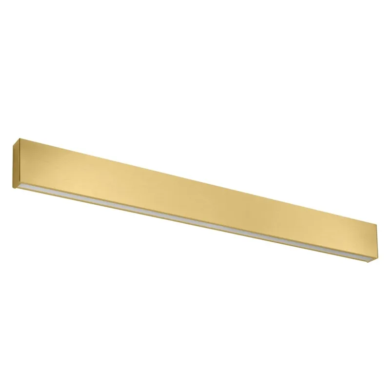 Linea Light Box_W1, mosazné nástěnné svítidlo, 41W LED 3000K, délka 91,9cm Horká Nabídka