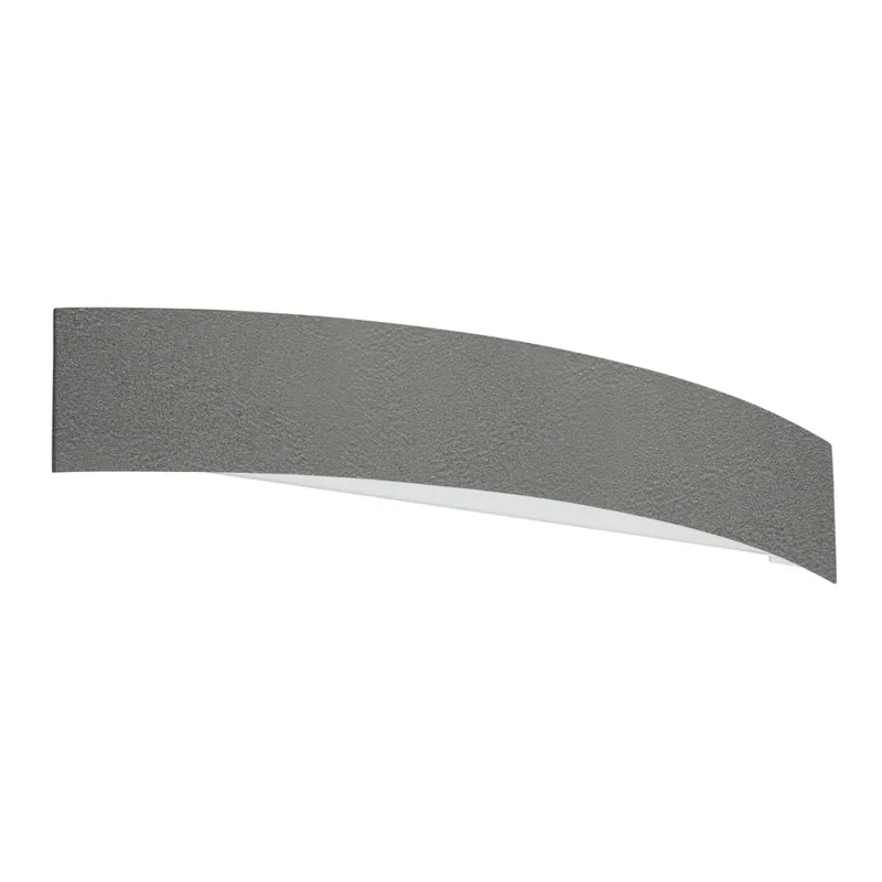 Jen Po Omezenou Doba Linea Light Curvé_W, betonové nástěnné svítidlo, 15W LED 3000K, délka 39cm