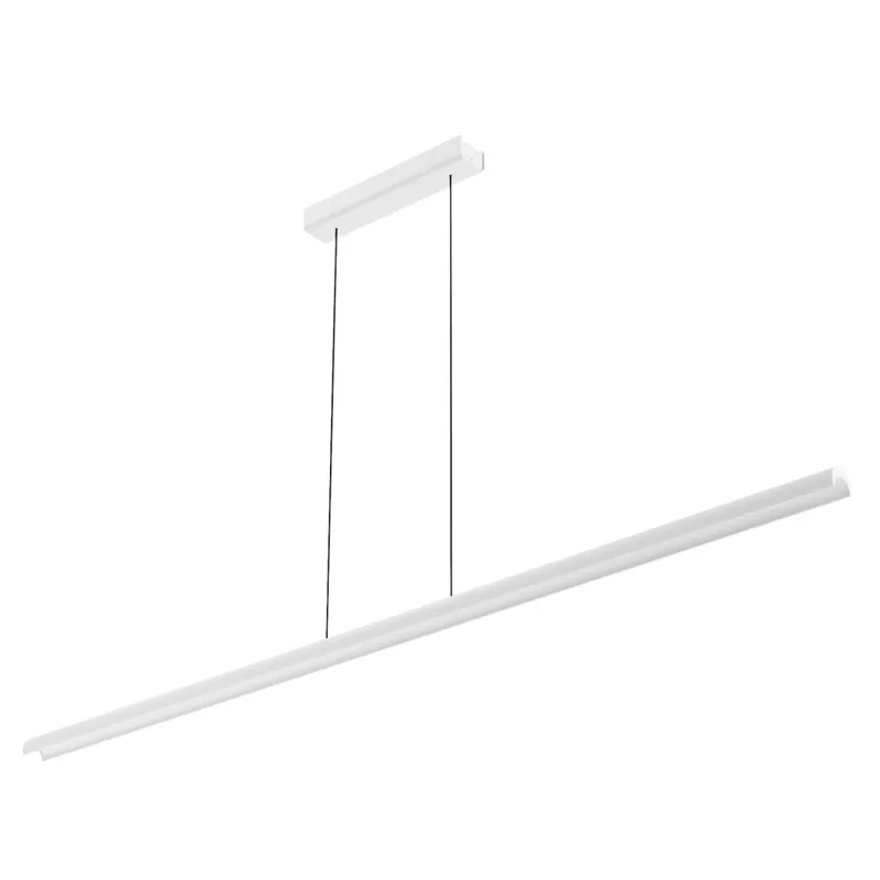 Linea Light Halfpipe_P, bílé závěsné lineární svítidlo, 42W LED 3000K, délka 143cm Bezpečná Platba