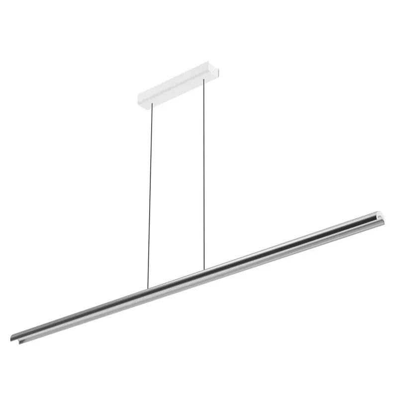 Cenová Bomba Linea Light Halfpipe_P, hliníkové závěsné lineární svítidlo, 42W LED 3000K, délka 143cm