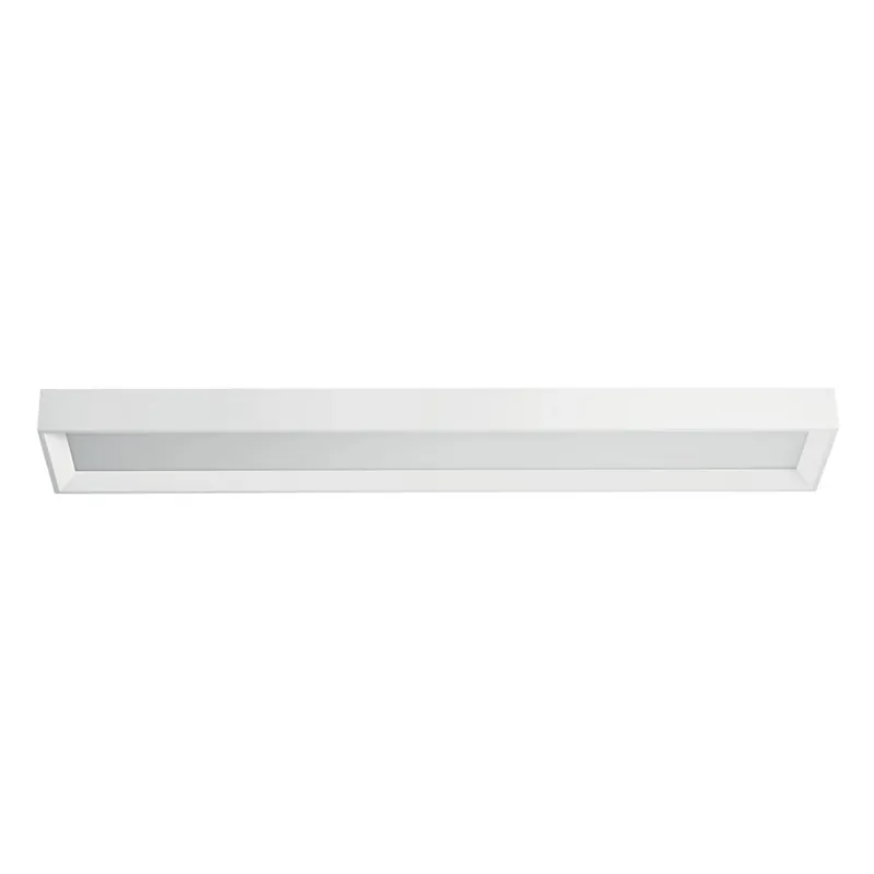 Nejprodávanější Linea Light Tara dimmable, bílé stropní svítidlo, 42W LED 2700K stmívatelné phase-cut, 109x19cm