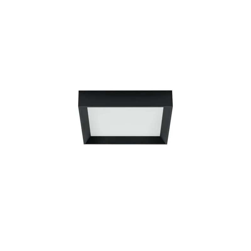 Horká Nabídka Linea Light Tara_Q, černé stropní svítidlo, 21W LED 2700K, 30x30cm