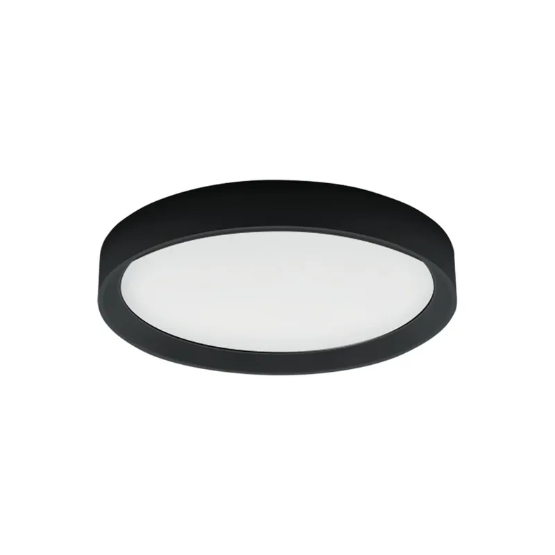 Jen Po Omezenou Doba Linea Light Tara_R, černé stropní svítidlo, 46W LED 3000K, prům.50cm