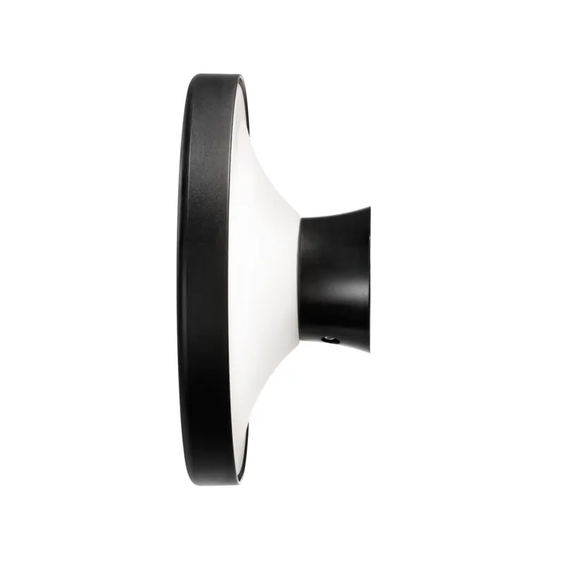 Linea Light MyWhite_Bond_W, černé venkovní nástěnné svítidlo, 12W LED 3000K, prům. 19,7cm, IP65 Nízká Cena