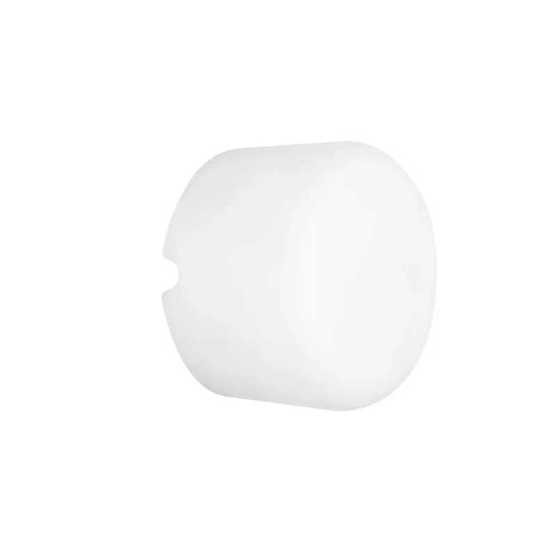 Cenová Bomba Linea Light MiniWhite_R, kulaté nástěnné svítidlo z bílého polyethylenu, 4W LED 3000K, prům. 13cm, IP65