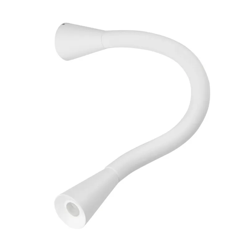 Linea Light Snake_W1, bílá flexibilní LEDka k posteli bez vypínače, 2W LED 3000K, délka 42cm Nejprodávanější