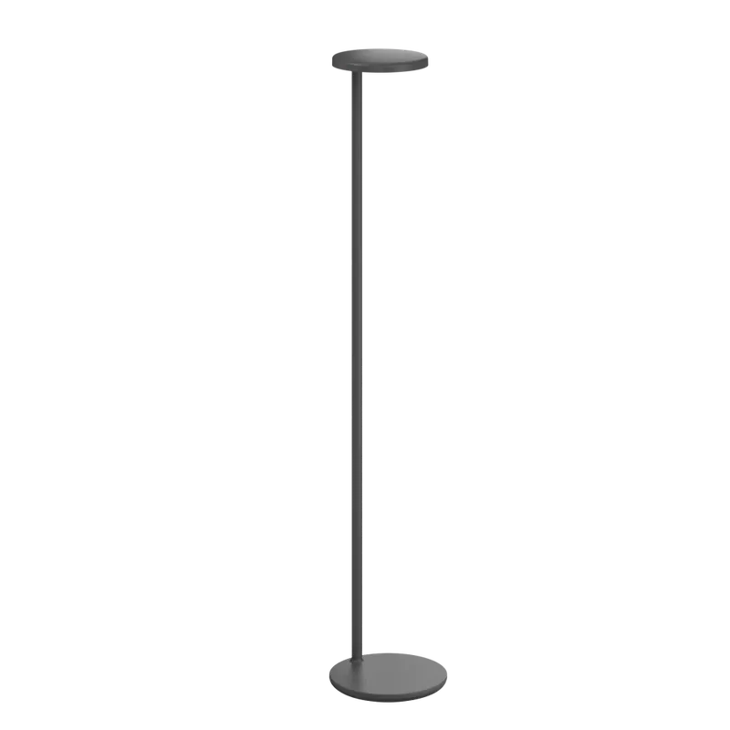 Flos Oblique, profesionální antracitová čtecí stojací lampa, 8W LED 2700K, 107,4cm Hit Sezóny