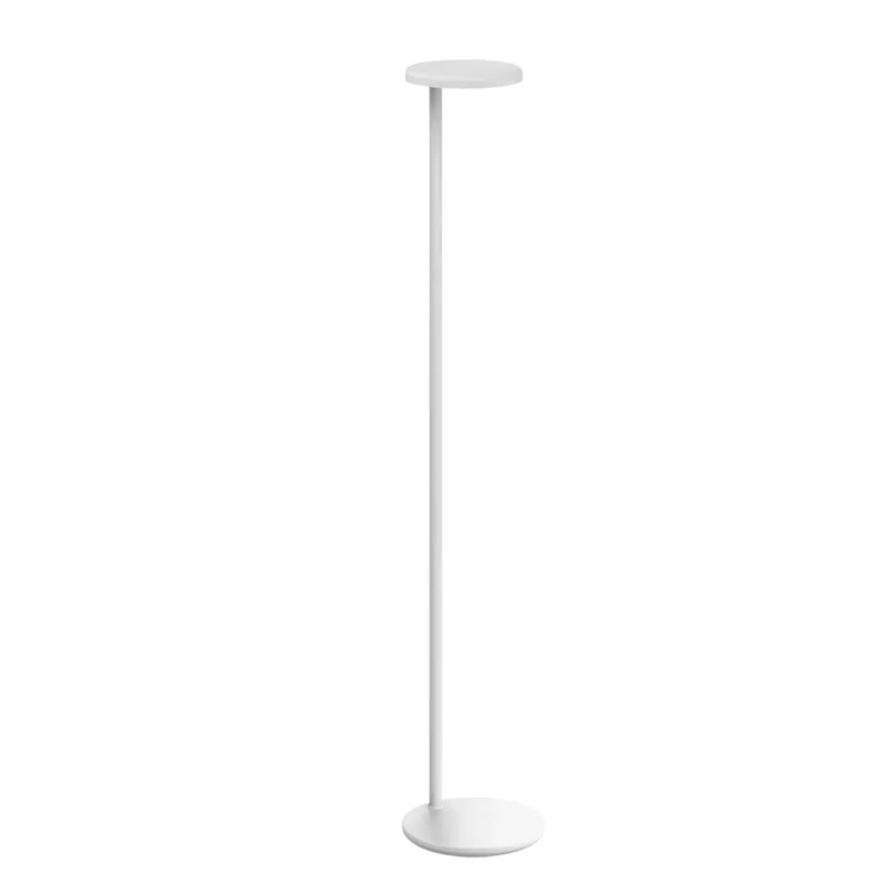 Rychlé Dodání Flos Oblique USB-C, profesionální bílá čtecí stojací lampa, 8W LED 3000K, 107,4cm