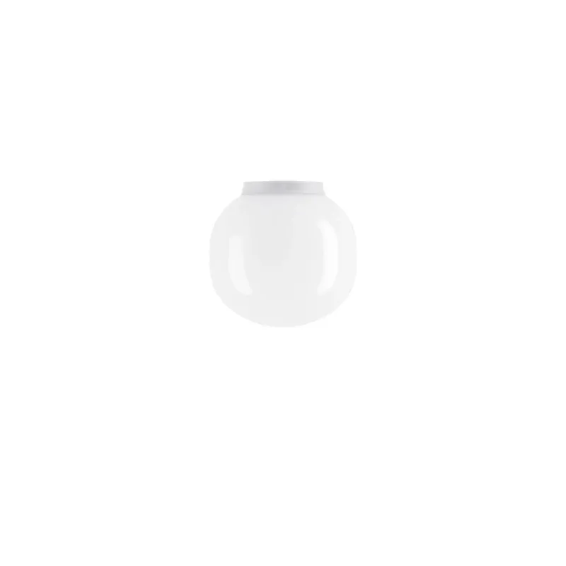Top Prodej Lodes Volum 14, stropní/nástěnné svítidlo z bílého foukaného skla, 1x15W E14, prům.14cm, IP54