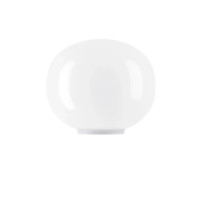 Expresní Doručení Lodes Volum 29, stolní lampa s vypínačem z bílého foukaného skla, 1x25W E27, prům.29cm