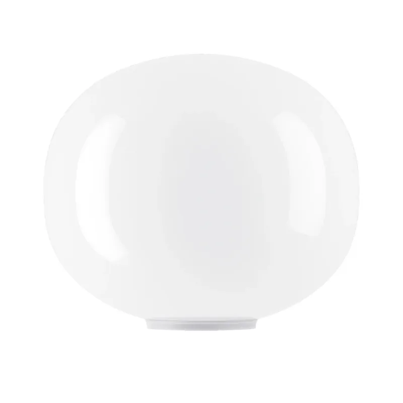 Lodes Volum 42, stolní lampa se stmívačem z bílého foukaného skla, 1x25W E27, prům.42cm Novinka