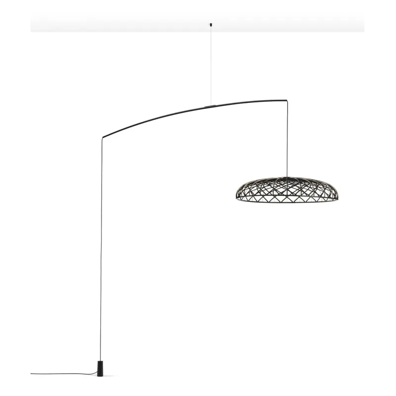 Horká Nabídka Flos Skynest Motion, antracitové stropní svítidlo, 57W LED 2700K stmívatelné, prům. 90,4cm