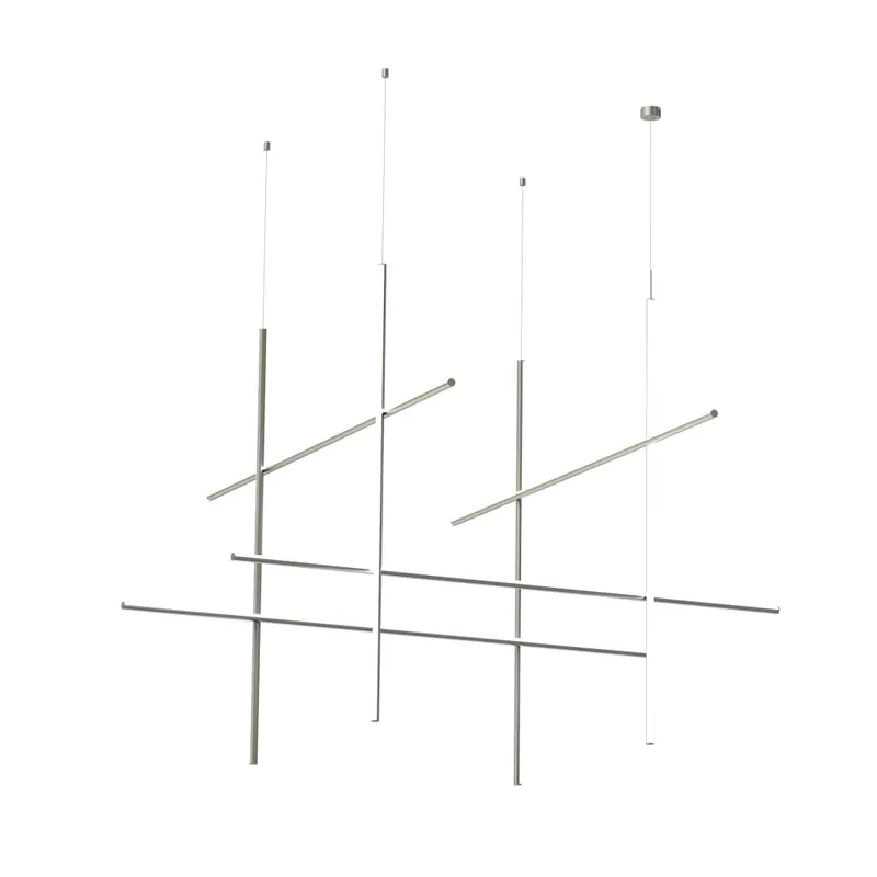 Nakupujte Hned Flos Coordinates Module S CLIII, závěsné svítidlo, stříbrná, 180W 2700K